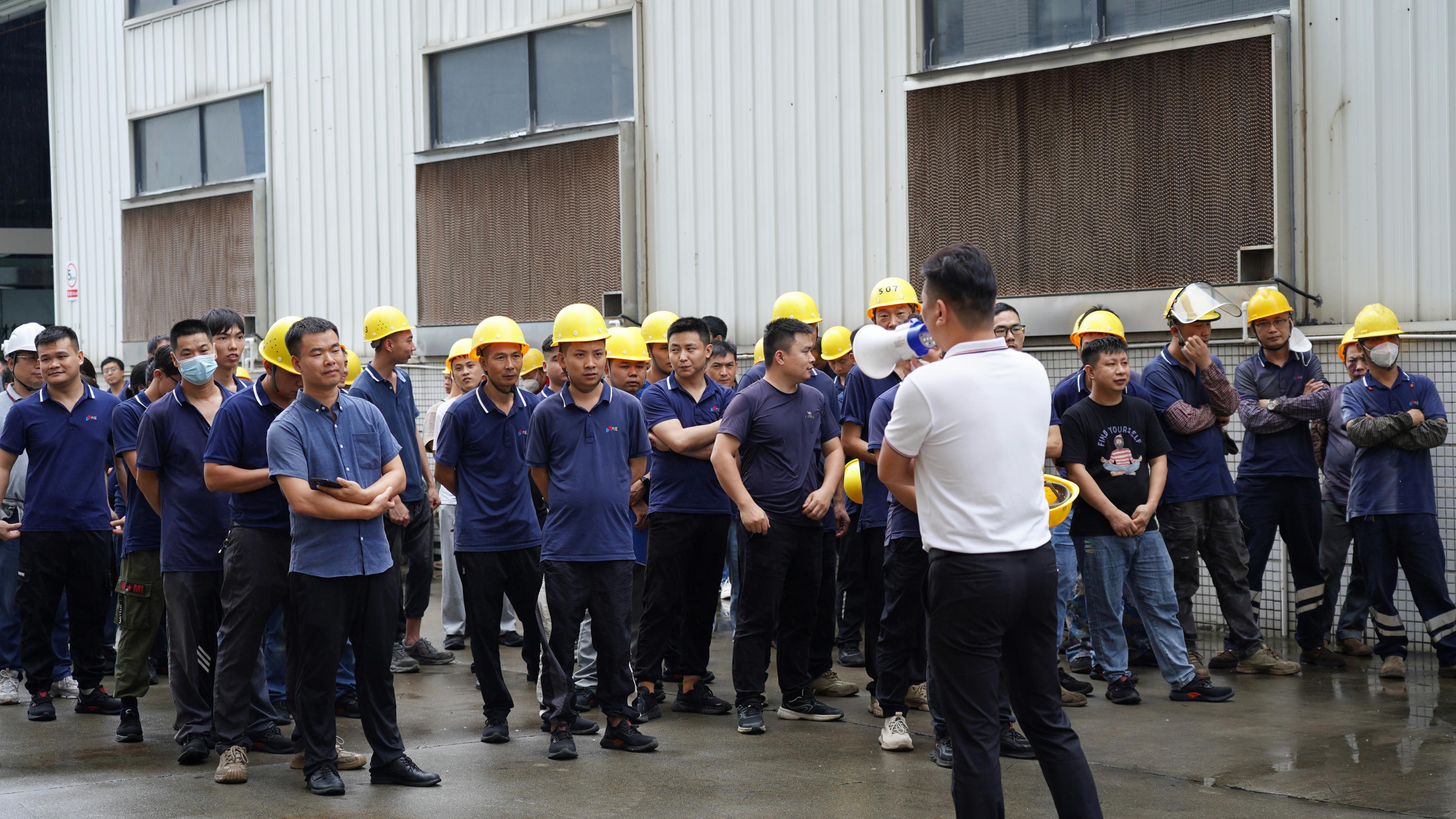 人人講安全、個(gè)個(gè)會(huì)應(yīng)急：大成精密開(kāi)展消防安全演練